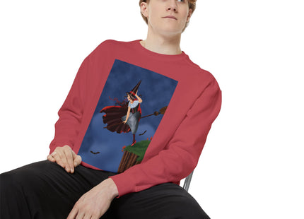 The Enchanted Witch Unisex Garment-Dyed Sweatshirt