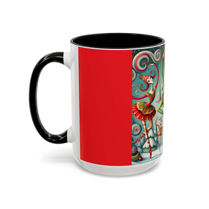 Christmas Ballet of the Absurd Colorful Mugs (11oz, 15oz)