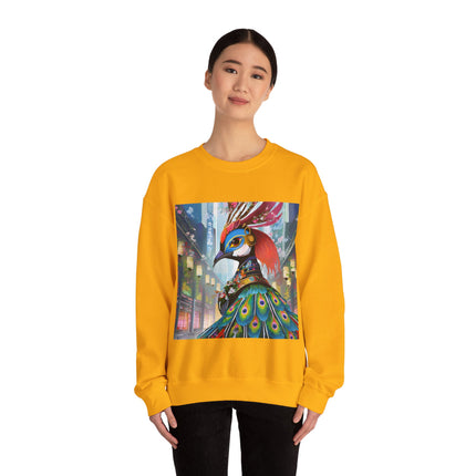 Techno Plumes Unisex Heavy Blend™ Crewneck Sweatshirt