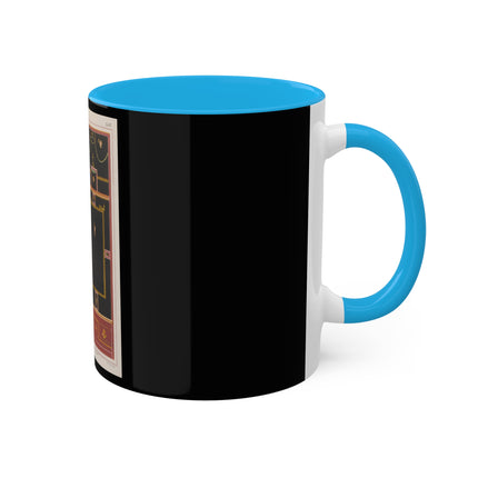 Pompeii Walls Pl.04 by Victor Steeger Colorful Mugs, 11oz