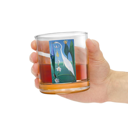 The White Heron by Joseph Stella Rocks Glass, 10oz
