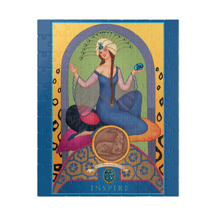 December & Tanzanite (from the Gem Series) by Sofia Chiostri Puzzle (110, 252, 500-Piece)