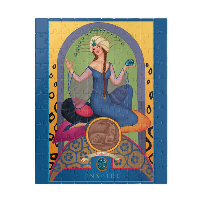 December & Tanzanite (from the Gem Series) by Sofia Chiostri Puzzle (110, 252, 500-Piece)
