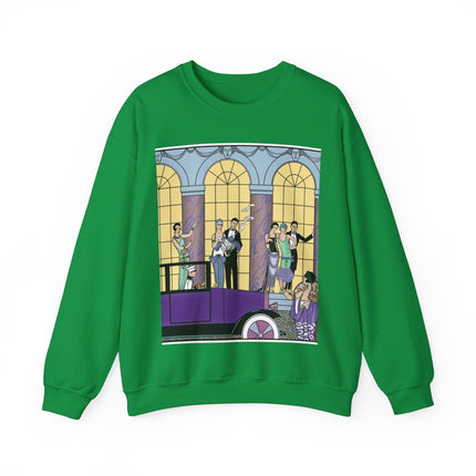 Au Revoir by George Barbier Heavy Blend™ Crewneck Sweatshirt