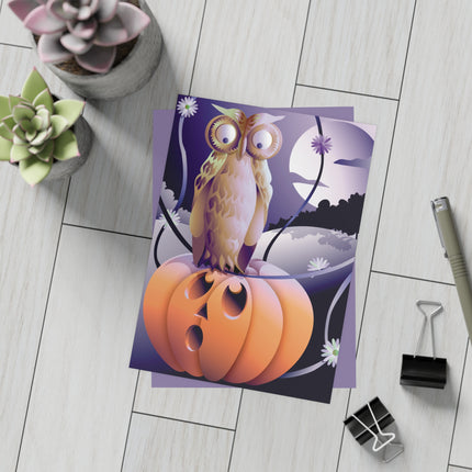 The Startled Pumpkin Postcards (envelopes included) - Bundles of 10, 30, 50 Pieces