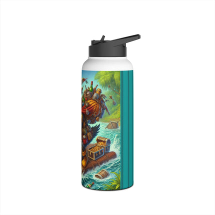 The Daring Drake Stainless Steel Water Bottle, Standard Lid