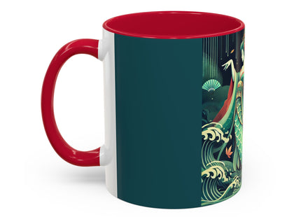 Mermaid Queen Rising from the Deep Colorful Mugs (11oz, 15oz)