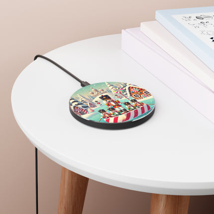 Nutcracker Candy-Striped Adventure Wireless Charger