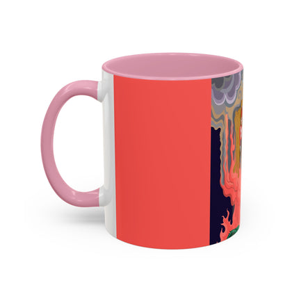 The Firebird's Awakening Colorful Mug (11oz, 15oz) – Ballet Fantasy, Mythic Fire & Art Deco Drama
