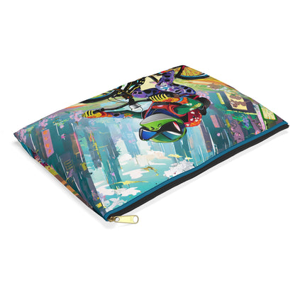 Cyberpunk Frog Pencil Case