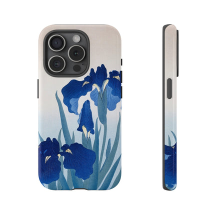 Iris Flowers by Ohara Koson Phone Cases