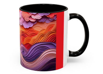 Dramatic Sunset Sky Colorful Mugs (11oz, 15oz)
