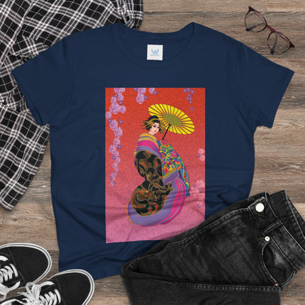 Enchanting Geisha Cotton Tee