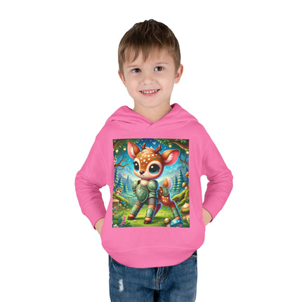 Fawn Defender Toddler Pullover Fleece Hoodie