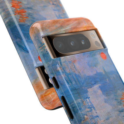 Sunrise by Claude Monet Phone Cases