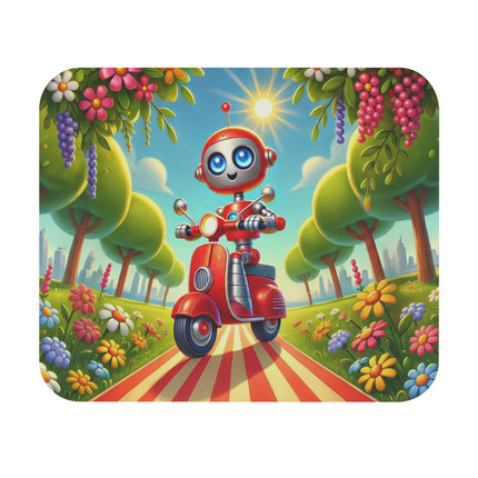 The Traveling Robot Mouse Pad – Adventure, Curiosity & Playful Discovery