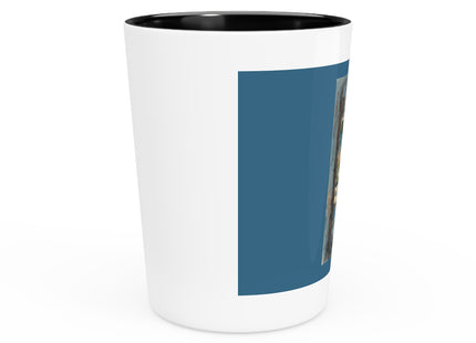Gate in S. Miniato by Martin Monnickendam Ceramic Shot Glass