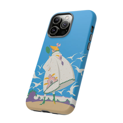 Seaside Wanderer Phone Case – Whimsical Charm & Coastal Delight