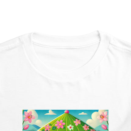 Lily Pond Stroll Toddler Short Sleeve Tee