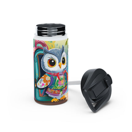 Baby Owl Stainless Steel Water Bottle