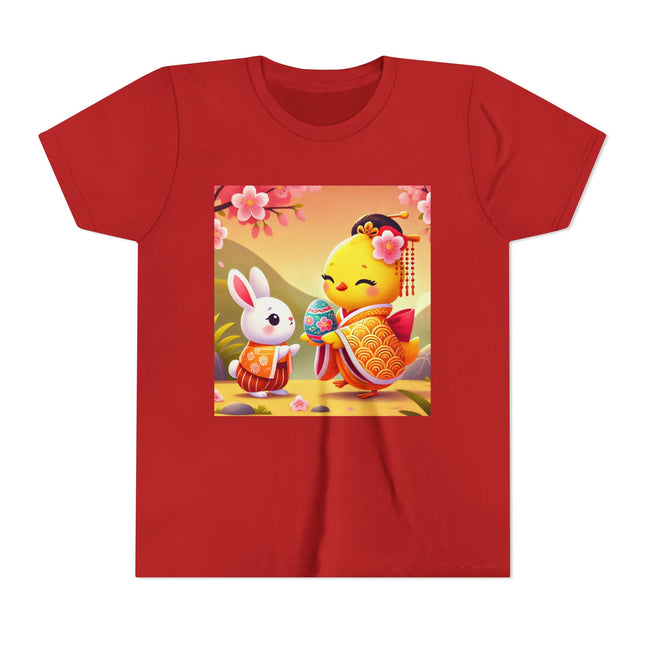 Whimsical Springtime Exchange Youth Short Sleeve Tee