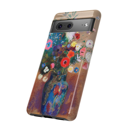 Bouquet of Flowers by Odilon Redon Phone Cases