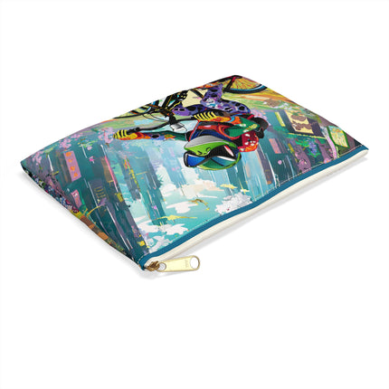 Cyberpunk Frog Pencil Case