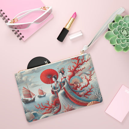 Ladies by the Quiet Sea Clutch Bag