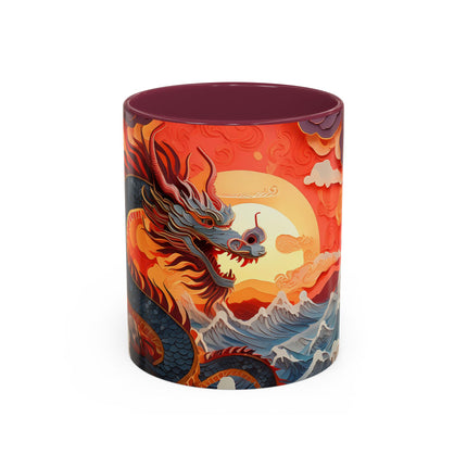 Emergence of the Dragon Colorful Mugs (11oz, 15oz)