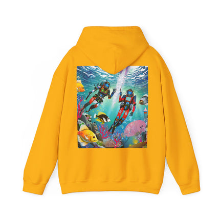 FBI Robot Dive Team – Heavy Blend™ Hooded Sweatshirt