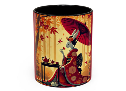 Theatrical Harvest Rabbit Colorful Mugs (11oz, 15oz)