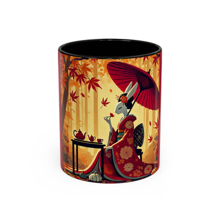 Theatrical Harvest Rabbit Colorful Mugs (11oz, 15oz)