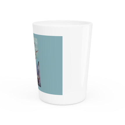 Beautiful Shells by Virginia Frances Sterrett Ceramic Shot Glass