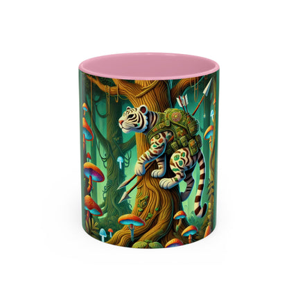 Silent Stripes Colorful Mugs (11oz, 15oz)