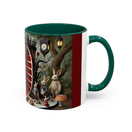 Malice in Wonderland – Gothic Halloween Colorful Mugs (11oz, 15oz)