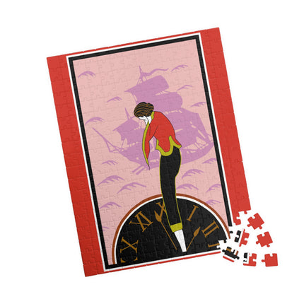 Woman Waiting for her Beloved at 1:59 by Kobayashi Kaichi Puzzle (110, 252, 500-Piece)