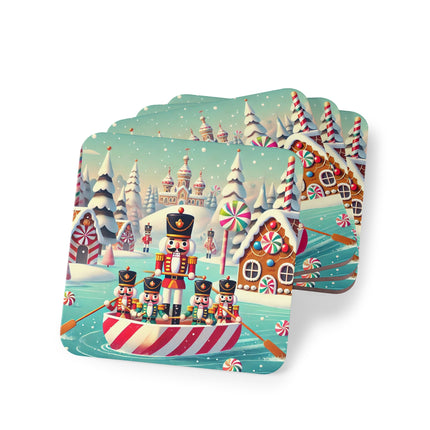 Nutcracker Candy-Striped Adventure Coasters