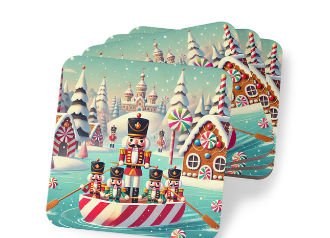 Nutcracker Candy-Striped Adventure Coasters