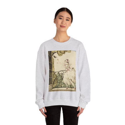 Sur talons rouges (On Red Heels) pl 02 by Gerda Wegener Heavy Blend™ Crewneck Sweatshirt