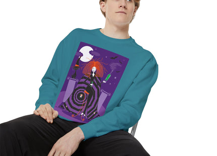 Mystic Elegance Unisex Garment-Dyed Sweatshirt