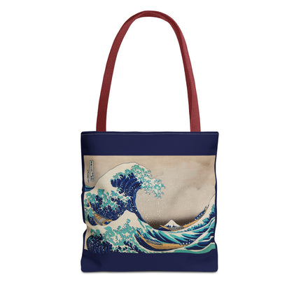 The Great Wave off Kanagawa by Katsushika Hokusai Tote Bag (AOP)