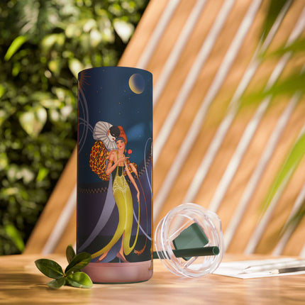 Moonlit Serenade Skinny Matte Tumbler, 20oz