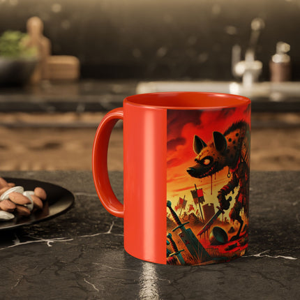 The Cunning Scavenger Colorful Mugs (11oz, 15oz)
