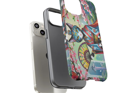 Cyberpunk Geisha Phone Cases
