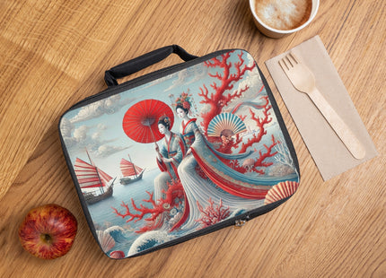 Ladies by the Quiet Sea Lunch Bag