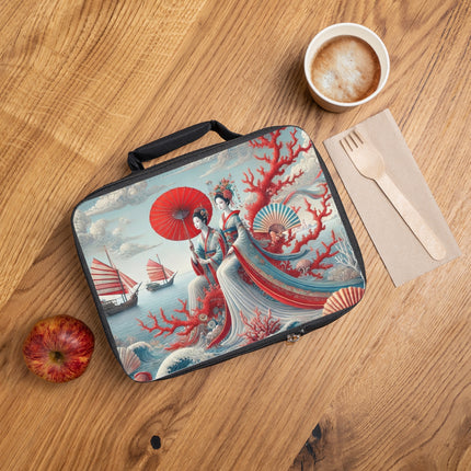 Ladies by the Quiet Sea Lunch Bag