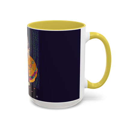 Moonlit Masquerade: The Fairy Queen's Ball Colorful Mug (11oz, 15oz) – Fairy Tale Elegance, Fantasy Charm & Enchanted Style
