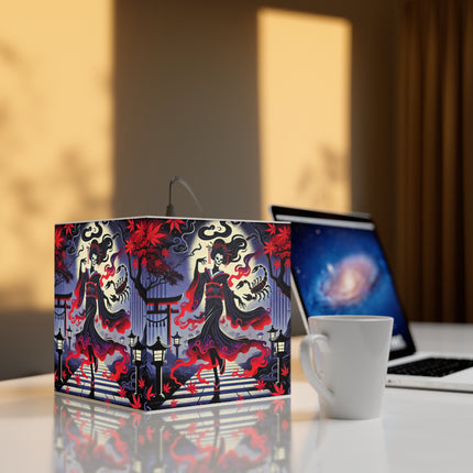 Halloween Sorceress Light Cube Lamp