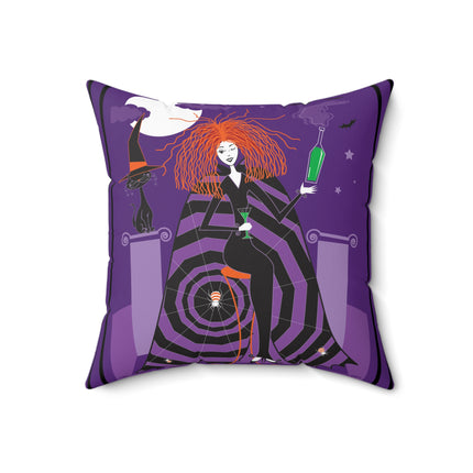 Mystic Elegance Spun Polyester Square Pillow