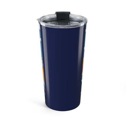 Beachside Promenade 20oz Tumbler – Chic Summer Stroll & Coastal Glamour